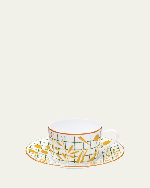 A Walk in the Garden Teacup & Saucer